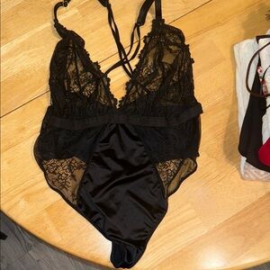 Auden Black Lace Chemise